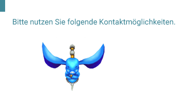 Kundendienstzentrum - Willkommen, uns auf folgende Weise zu kontaktieren